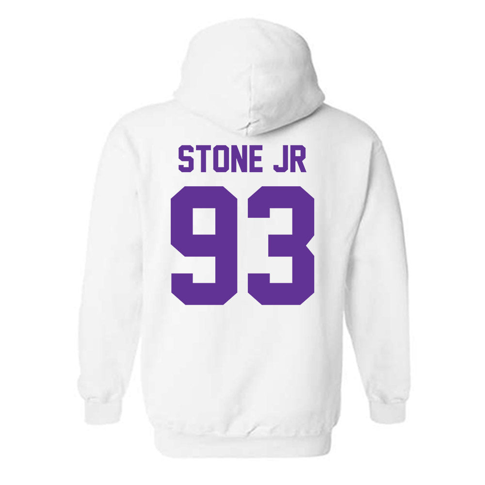 Western Carolina - NCAA Football : Adrian Stone jr - Classic Shersey Hooded Sweatshirt-1