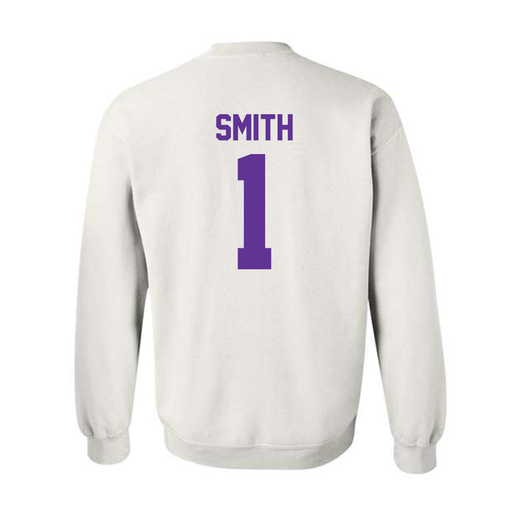 Western Carolina - NCAA Baseball : Elijah Smith - Classic Shersey Crewneck Sweatshirt-1
