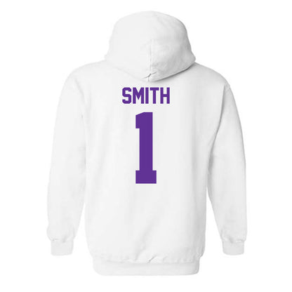 Western Carolina - NCAA Baseball : Elijah Smith - Classic Shersey Hooded Sweatshirt-1