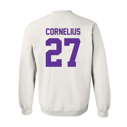 Western Carolina - NCAA Football : Jayden Cornelius - Classic Shersey Crewneck Sweatshirt-1