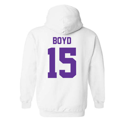 Western Carolina - NCAA Football : Jai Boyd - Classic Shersey Hooded Sweatshirt-1