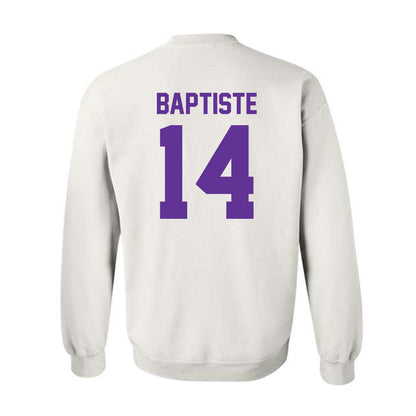 Western Carolina - NCAA Football : vanier Baptiste - Classic Shersey Crewneck Sweatshirt-1