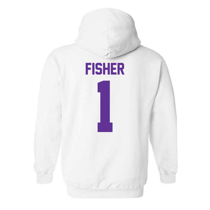 Western Carolina - NCAA Football : Caleb Fisher - Classic Shersey Hooded Sweatshirt-1