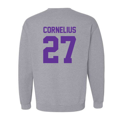 Western Carolina - NCAA Football : Jayden Cornelius - Classic Shersey Crewneck Sweatshirt-1