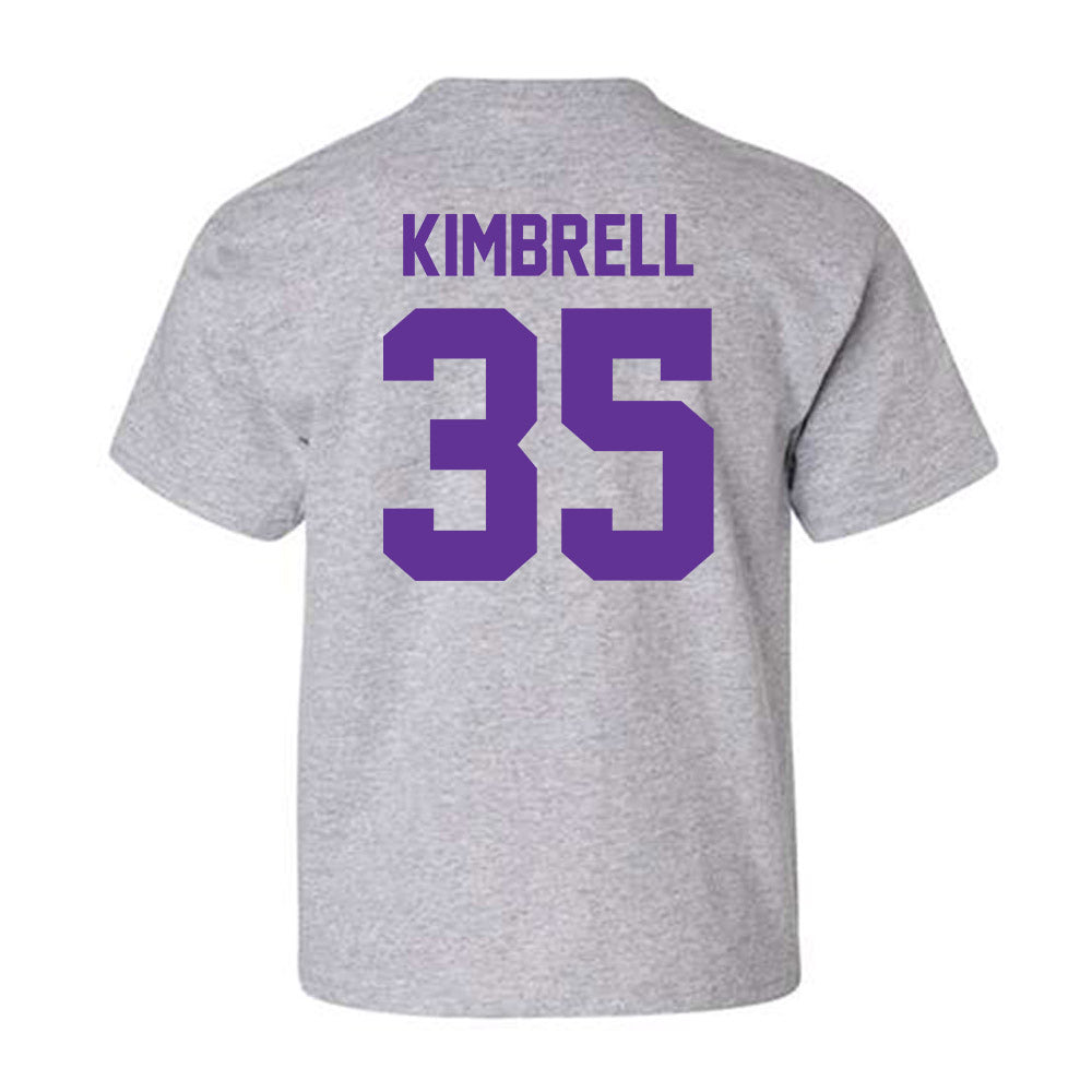 Western Carolina - NCAA Baseball : Bryant Kimbrell - Classic Shersey Youth T-Shirt-1