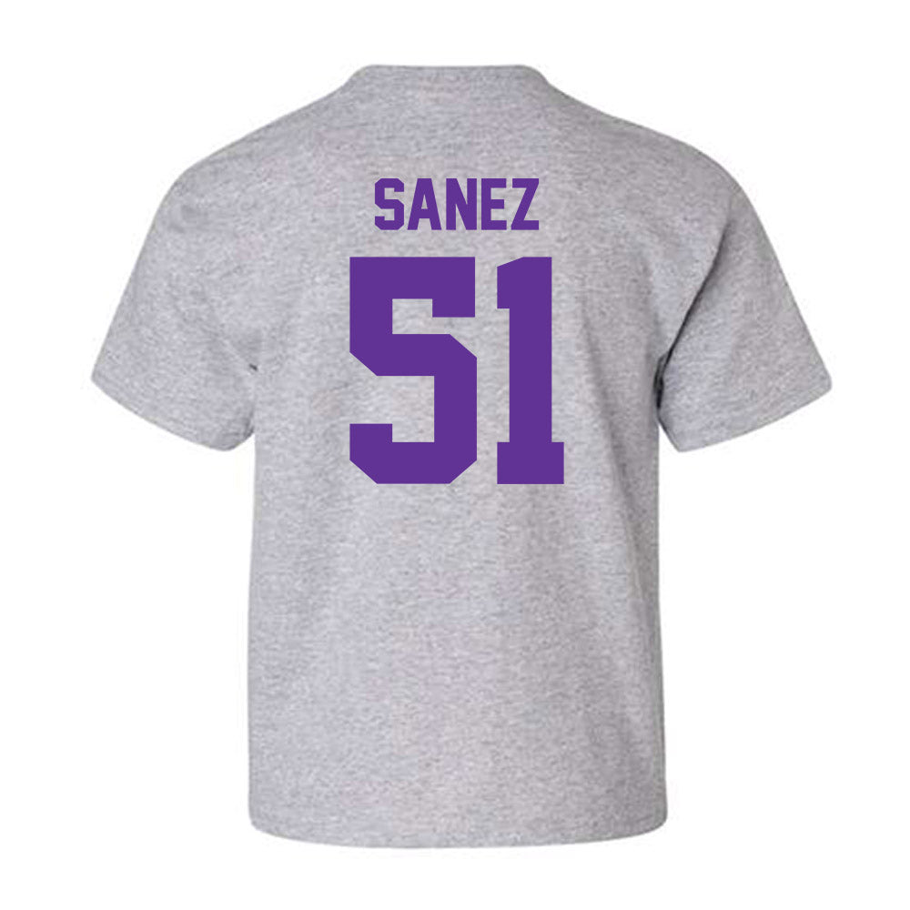 Western Carolina - NCAA Football : Aaron Sanez - Classic Shersey Youth T-Shirt-1