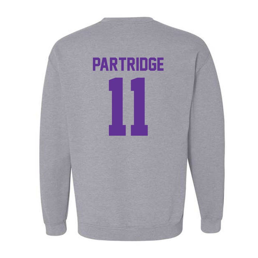 Western Carolina - NCAA Football : Kenyon Partridge - Classic Shersey Crewneck Sweatshirt-1