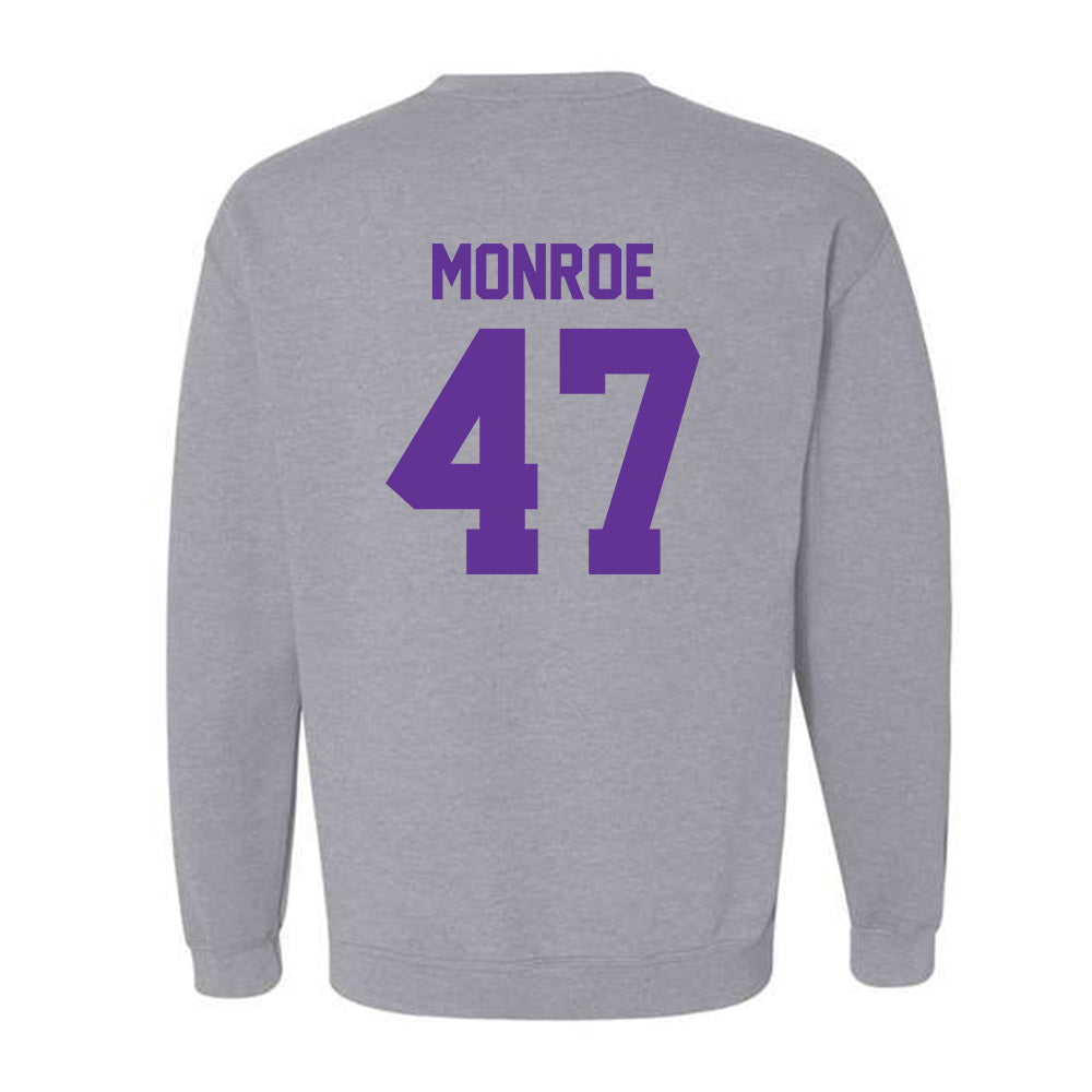 Western Carolina - NCAA Football : Blue Monroe - Classic Shersey Crewneck Sweatshirt-1