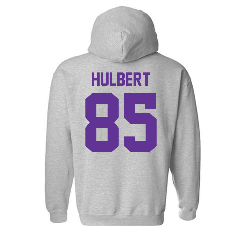 Western Carolina - NCAA Football : David Hulbert - Classic Shersey Hooded Sweatshirt-1