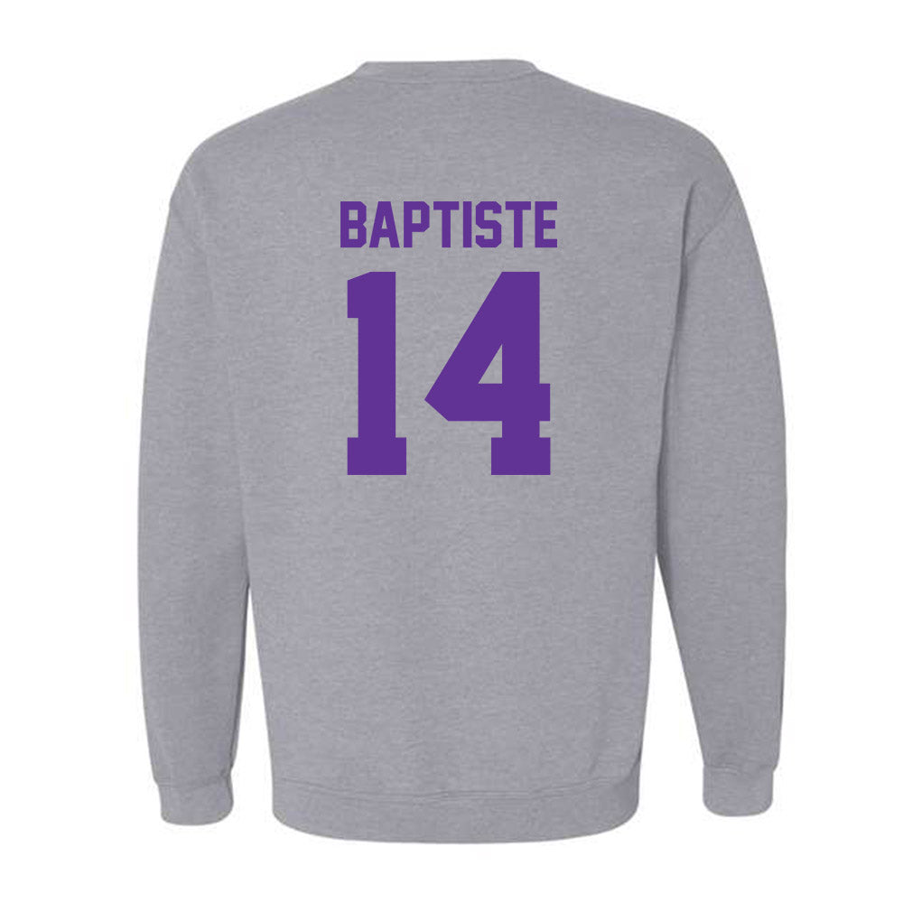 Western Carolina - NCAA Football : vanier Baptiste - Classic Shersey Crewneck Sweatshirt-1