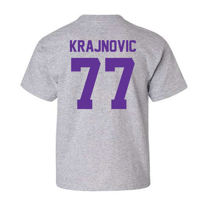 Western Carolina - NCAA Football : Ilija Krajnovic - Classic Shersey Youth T-Shirt-1