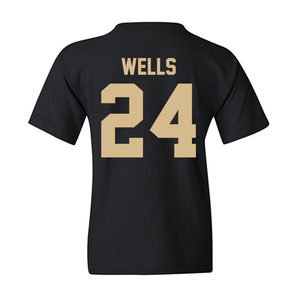 Western Carolina - NCAA Football : Zayveon Wells - Classic Shersey Youth T-Shirt-1