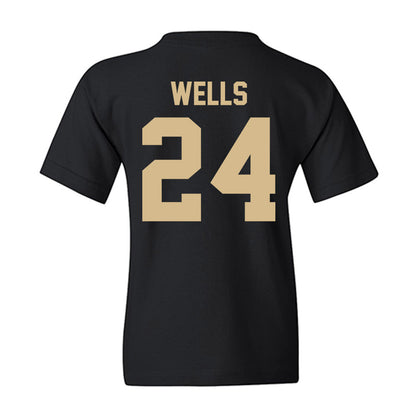 Western Carolina - NCAA Football : Zayveon Wells - Classic Shersey Youth T-Shirt-1