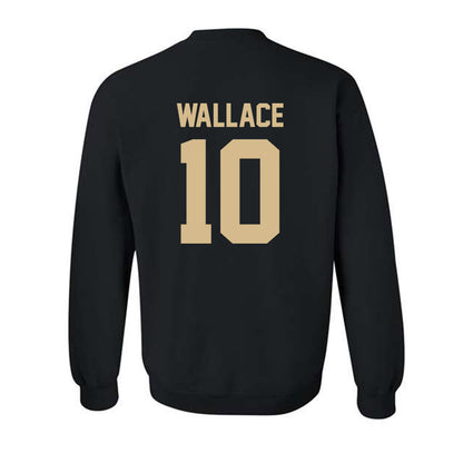 Western Carolina - NCAA Football : Justin Wallace - Classic Shersey Crewneck Sweatshirt-1