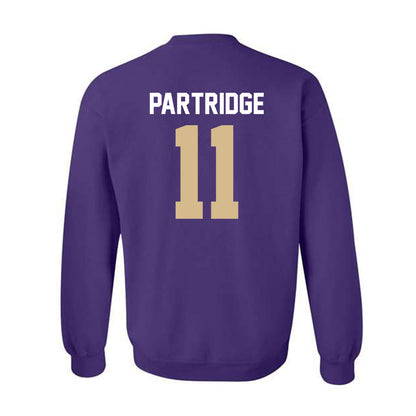 Western Carolina - NCAA Football : Kenyon Partridge - Classic Shersey Crewneck Sweatshirt-1