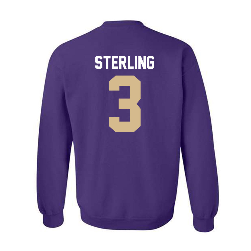 Western Carolina - NCAA Football : Khaleal Sterling - Classic Shersey Crewneck Sweatshirt-1