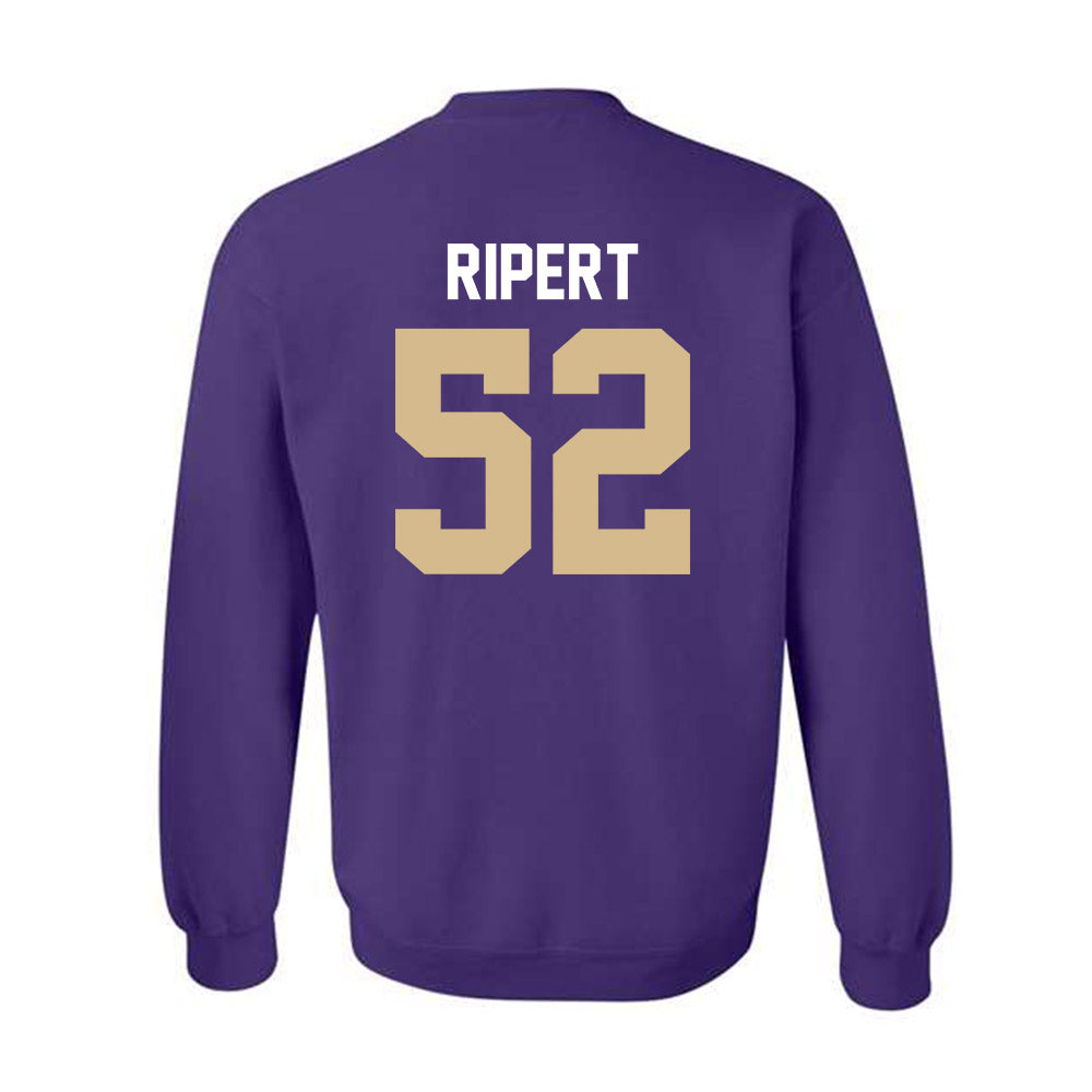 Western Carolina - NCAA Football : Manasseh Ripert - Classic Shersey Crewneck Sweatshirt-1