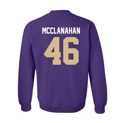 Western Carolina - NCAA Football : Nolan McClanahan - Classic Shersey Crewneck Sweatshirt-1