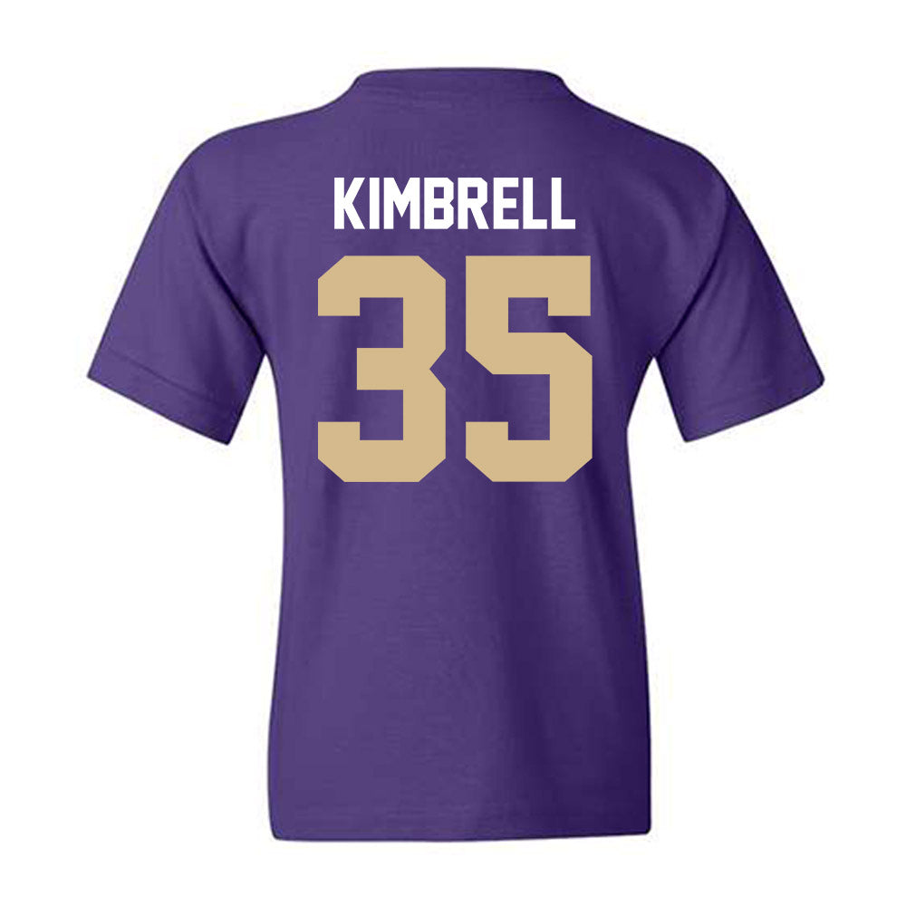Western Carolina - NCAA Baseball : Bryant Kimbrell - Classic Shersey Youth T-Shirt-1