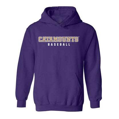 Western Carolina - NCAA Baseball : Elijah Smith - Classic Shersey Hooded Sweatshirt-0