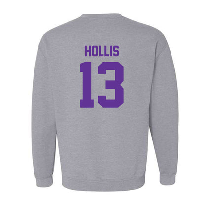 Western Carolina - NCAA Football : Richard Hollis - Classic Shersey Crewneck Sweatshirt-1