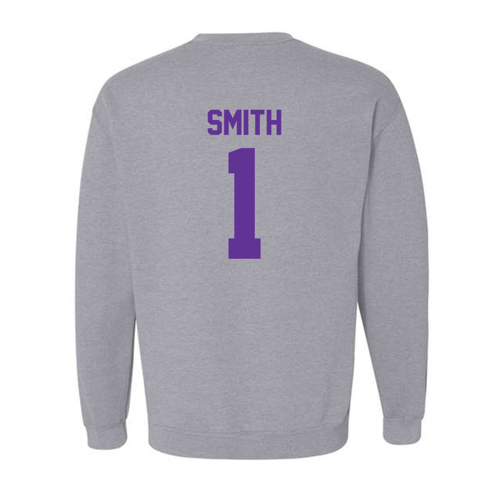 Western Carolina - NCAA Baseball : Elijah Smith - Classic Shersey Crewneck Sweatshirt-1