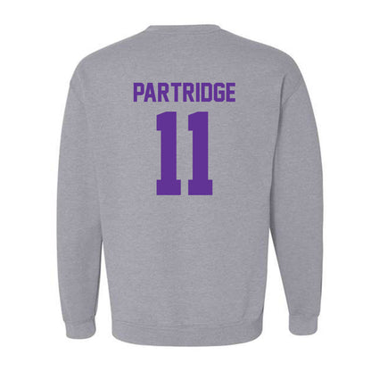 Western Carolina - NCAA Football : Kenyon Partridge - Classic Shersey Crewneck Sweatshirt-1