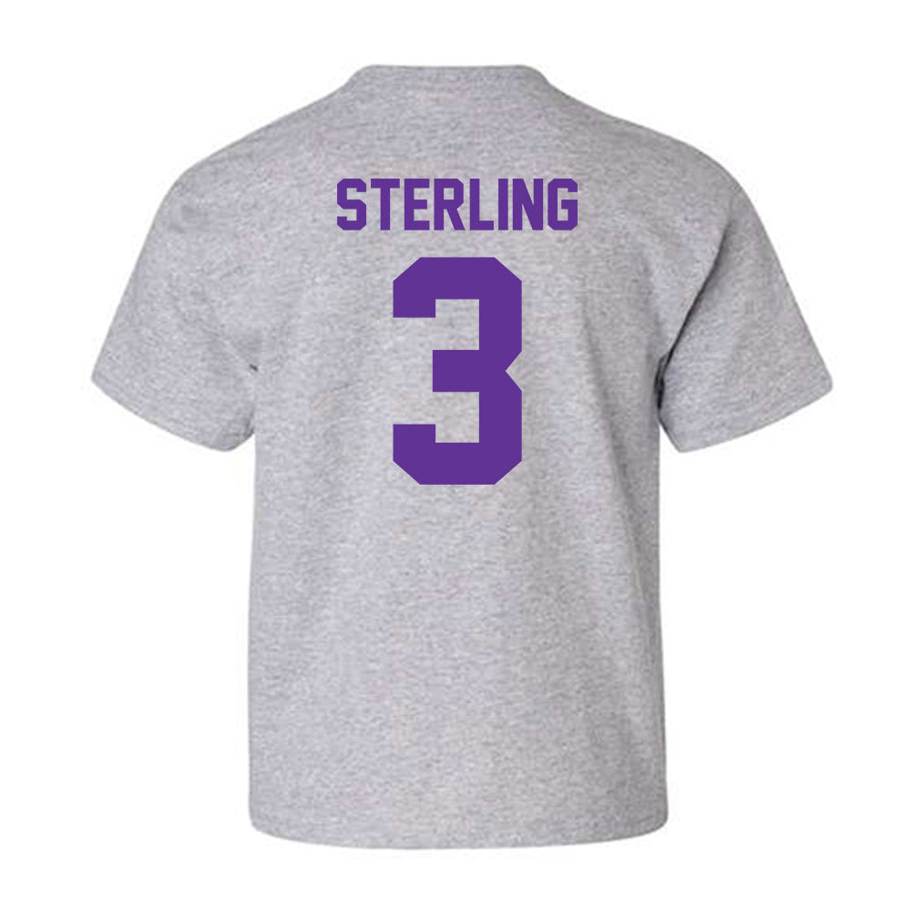 Western Carolina - NCAA Football : Khaleal Sterling - Classic Shersey Youth T-Shirt-1
