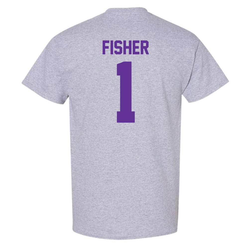 Western Carolina - NCAA Football : Caleb Fisher - Classic Shersey T-Shirt-1