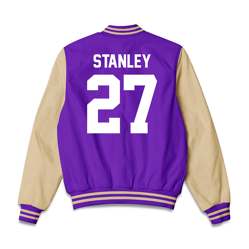 Western Carolina - NCAA Baseball : Wyatt Stanley - Bomber Jacket-1