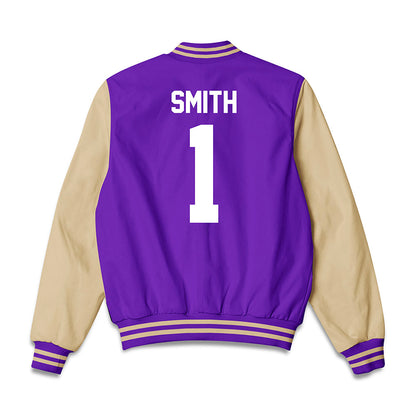 Western Carolina - NCAA Baseball : Elijah Smith - Bomber Jacket-1