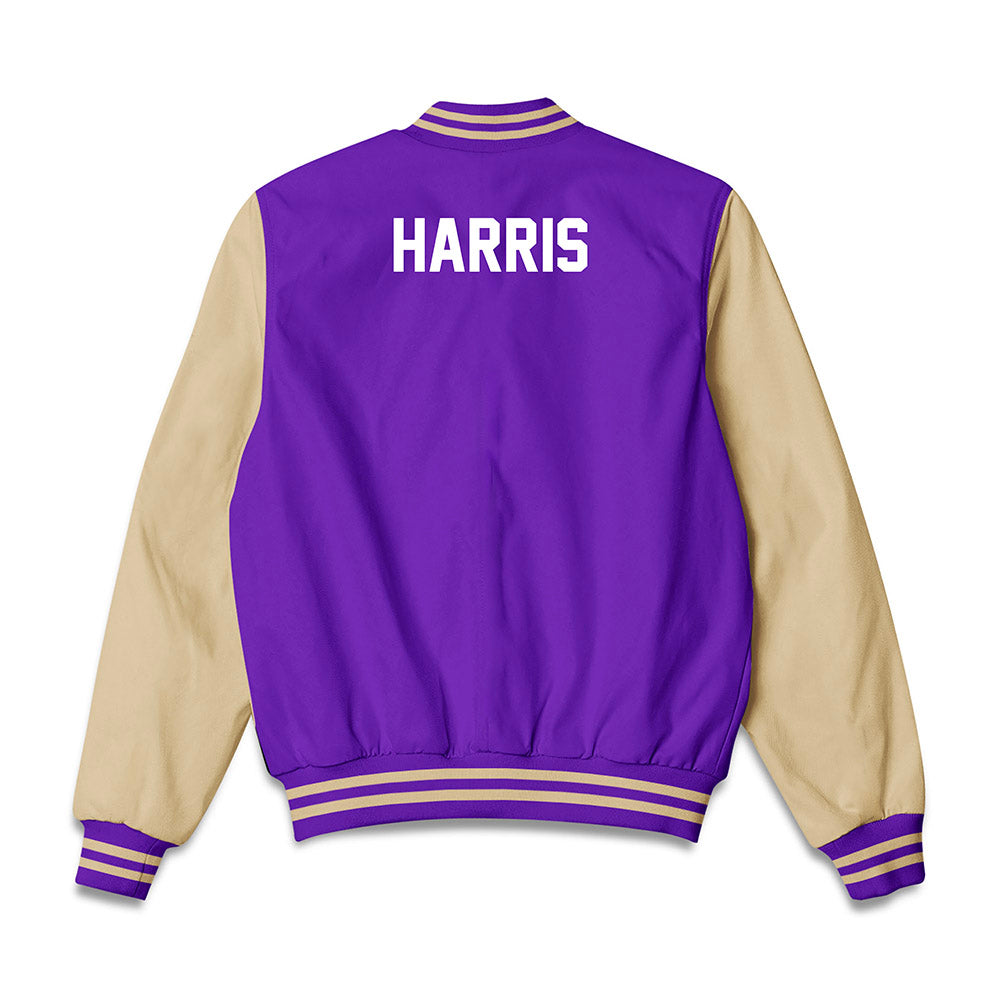 Western Carolina - NCAA Women's Track & Field : Gabrielle Harris - Bomber Jacket-1