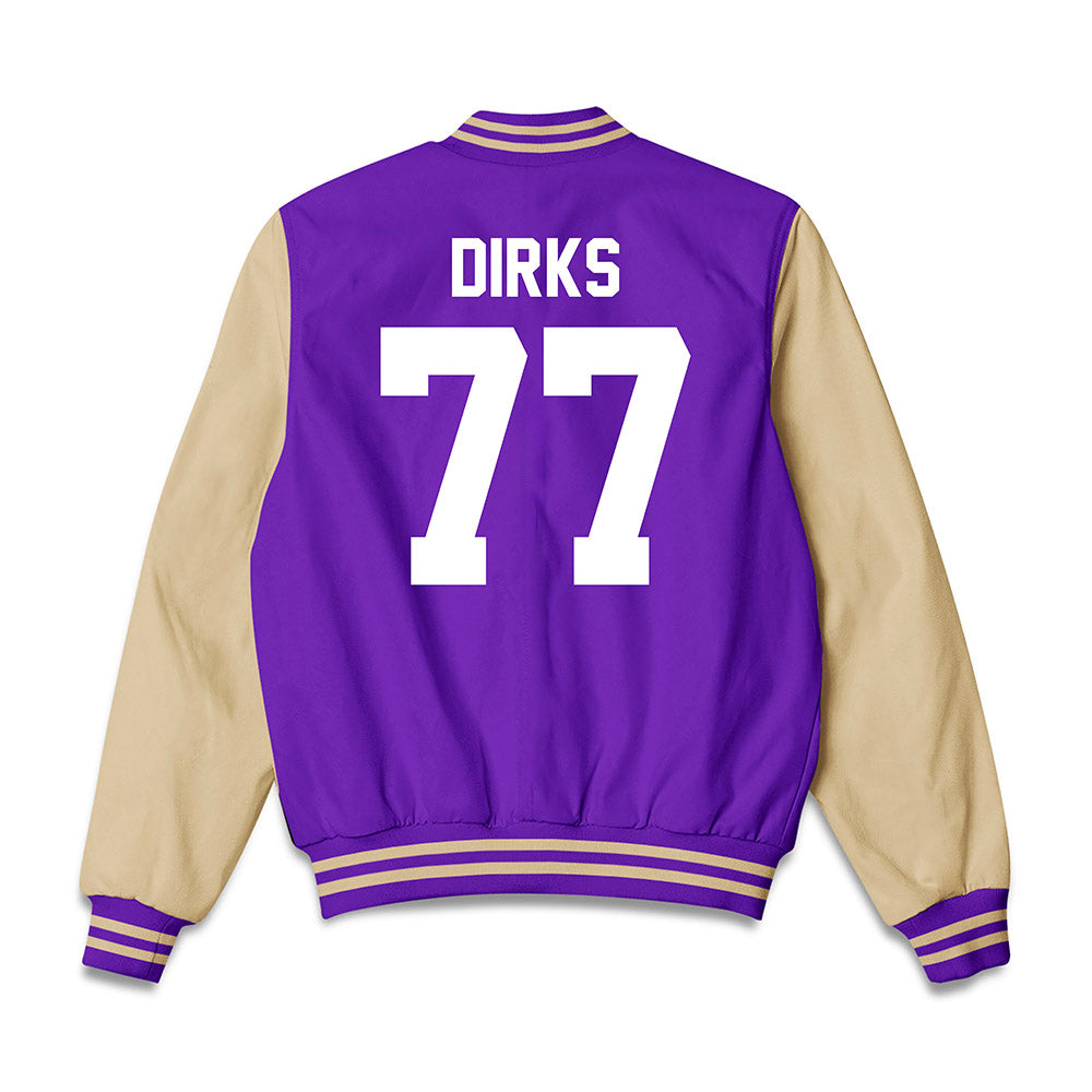 Western Carolina - NCAA Softball : Sydney Dirks - Bomber Jacket-1