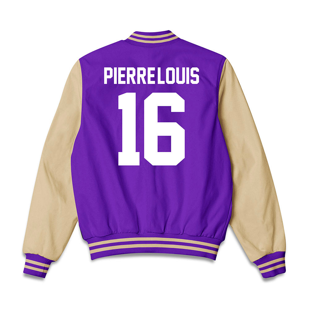 Western Carolina - NCAA Football : Jhamari Pierre-Louis - Bomber Jacket-1