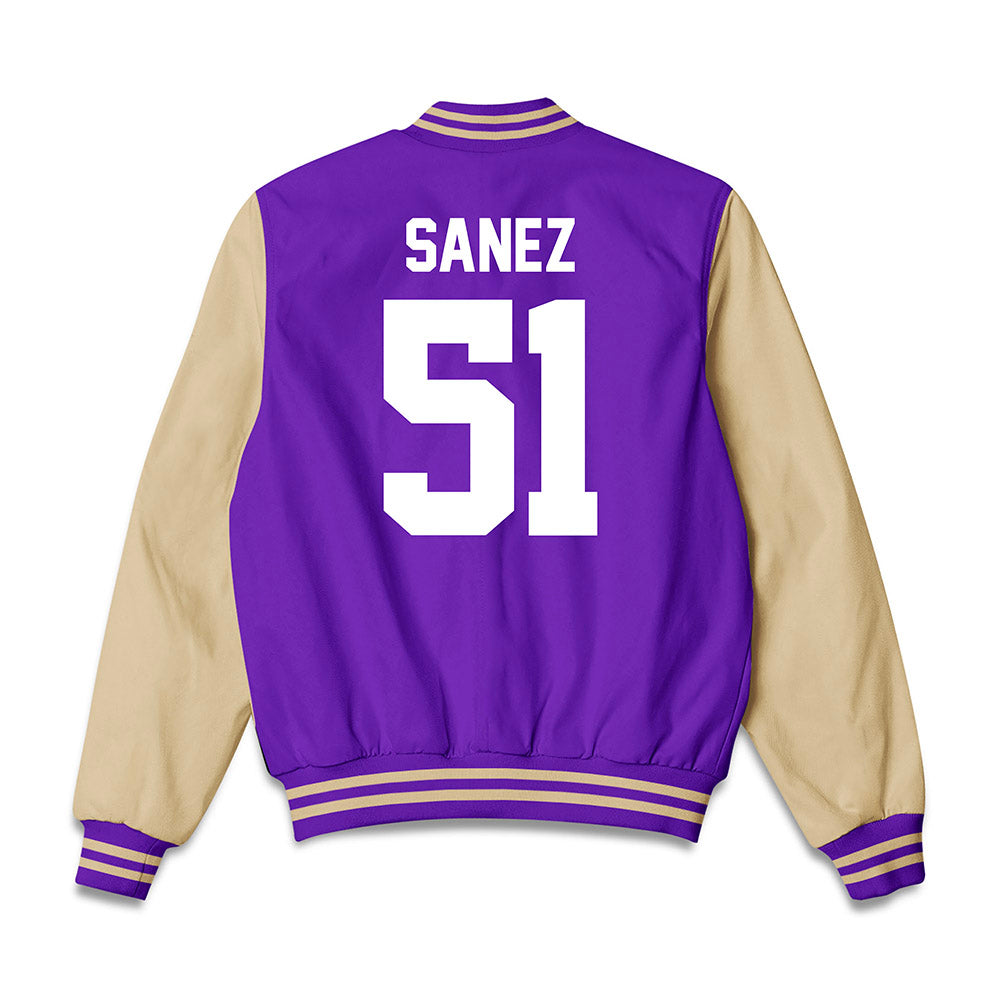 Western Carolina - NCAA Football : Aaron Sanez - Bomber Jacket-1