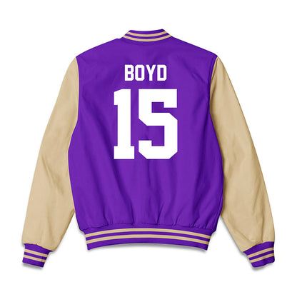 Western Carolina - NCAA Football : Jai Boyd - Bomber Jacket-1