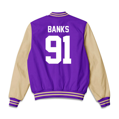 Western Carolina - NCAA Football : Jackson Banks - Bomber Jacket-1