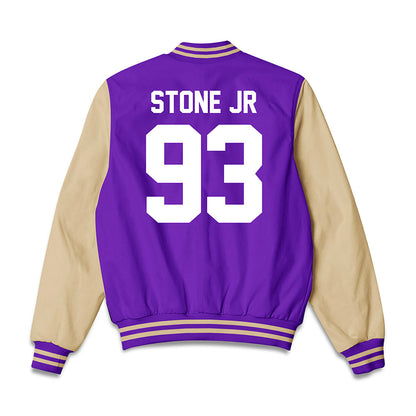 Western Carolina - NCAA Football : Adrian Stone jr - Bomber Jacket-1