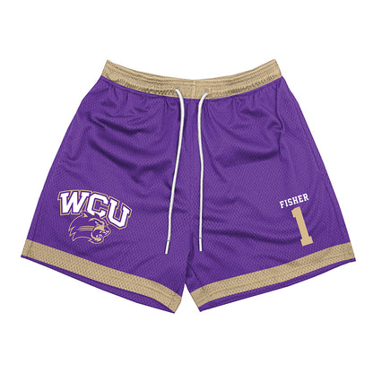 Western Carolina - NCAA Football : Caleb Fisher - Shorts-0