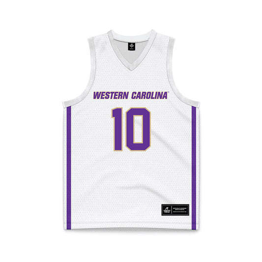 Western Carolina - NCAA Women's Basketball : Betsey Burnett - Basketball Jersey-0