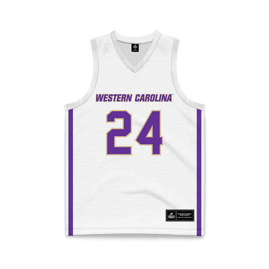 Western Carolina - NCAA Women's Basketball : Justice Zimmerman - Basketball Jersey-0