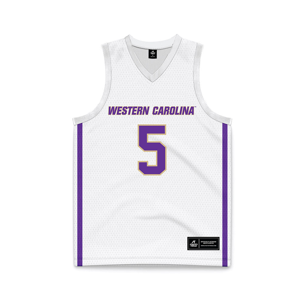 Western Carolina - NCAA Women's Basketball : Ally Hollifield - Basketball Jersey-0