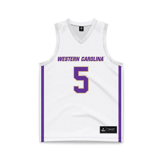 Western Carolina - NCAA Women's Basketball : Ally Hollifield - Basketball Jersey-0