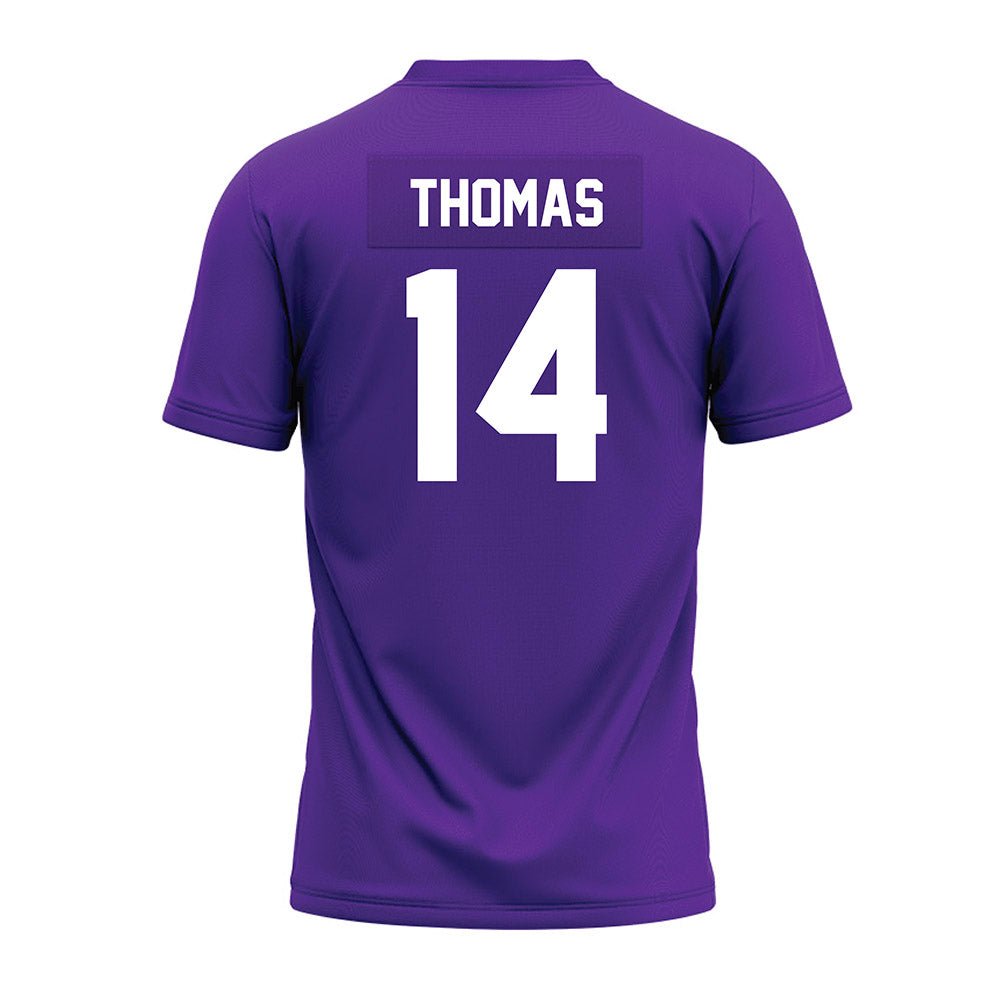 Western Carolina - NCAA Football : Josiah Thomas - Premium Football Jersey-1