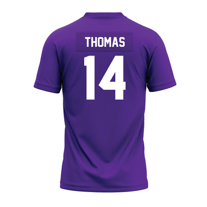 Western Carolina - NCAA Football : Josiah Thomas - Premium Football Jersey-1