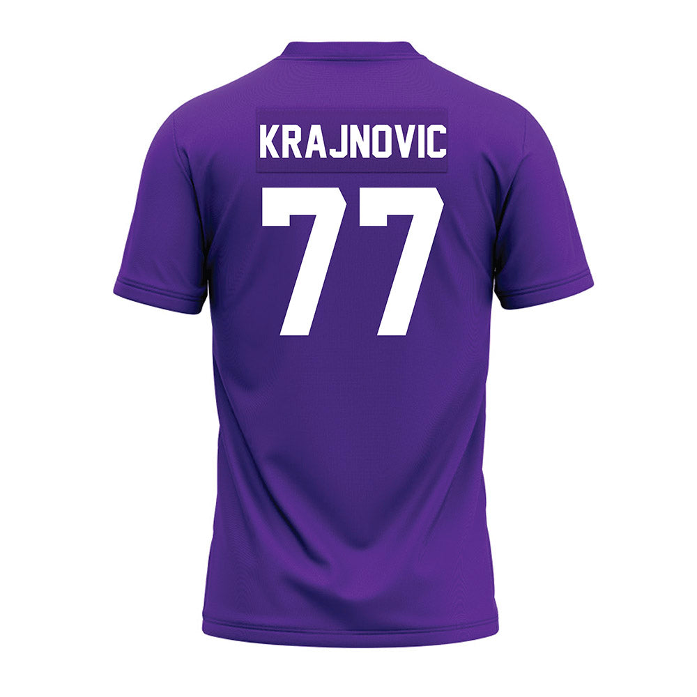 Western Carolina - NCAA Football : Ilija Krajnovic - Premium Football Jersey-1