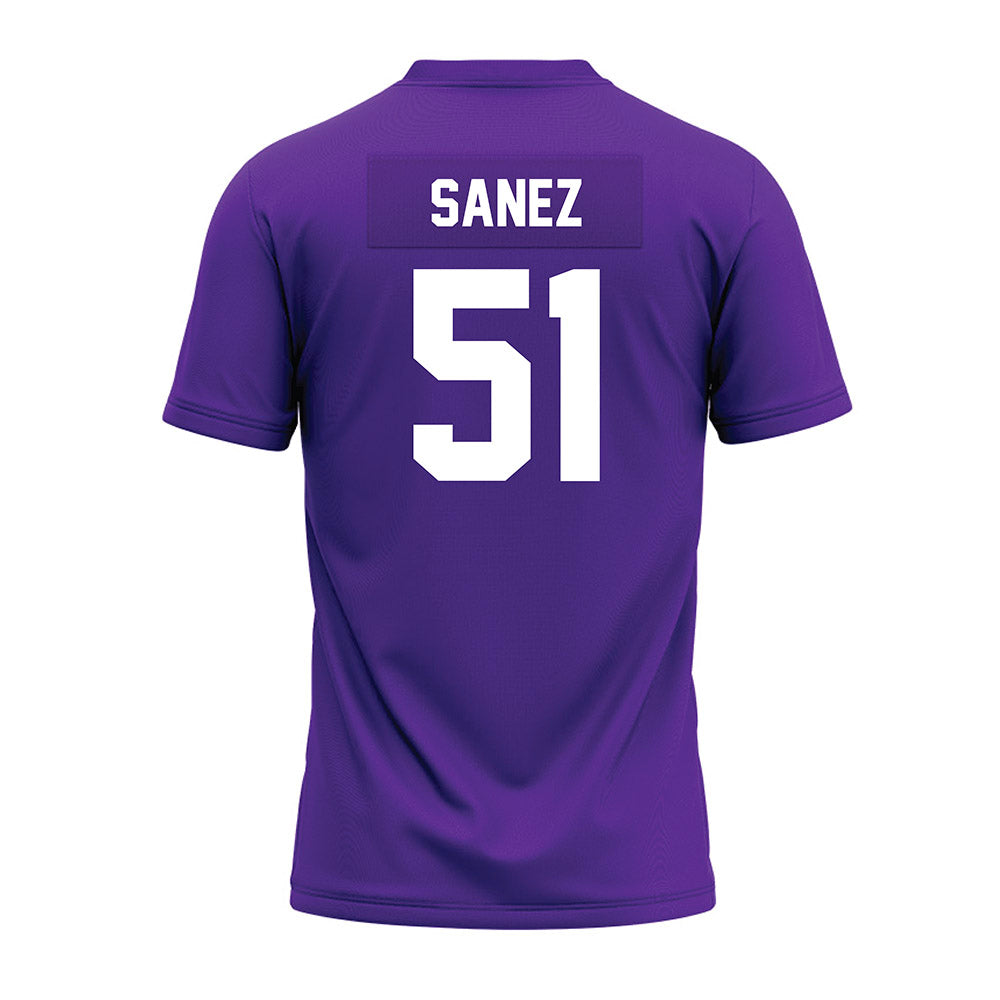 Western Carolina - NCAA Football : Aaron Sanez - Premium Football Jersey-1