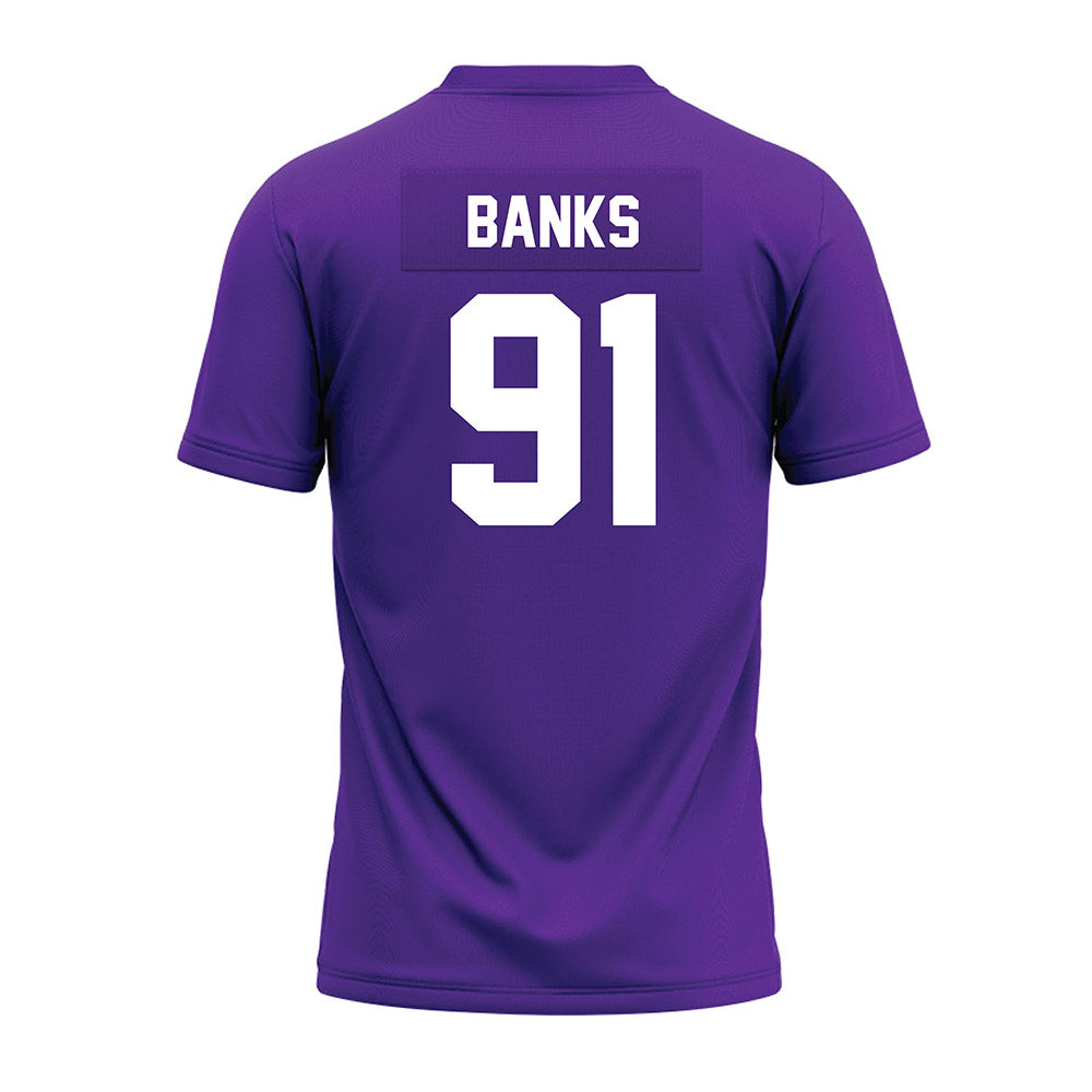 Western Carolina - NCAA Football : Jackson Banks - Premium Football Jersey-1