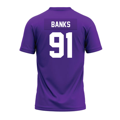 Western Carolina - NCAA Football : Jackson Banks - Premium Football Jersey-1