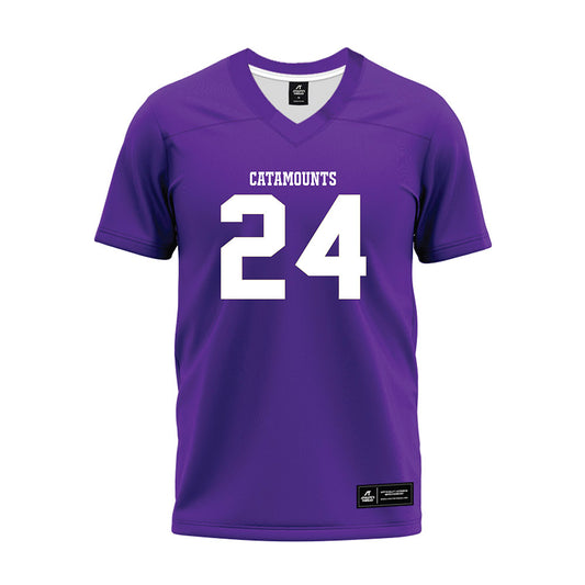 Western Carolina - NCAA Football : Zayveon Wells - Premium Football Jersey-0